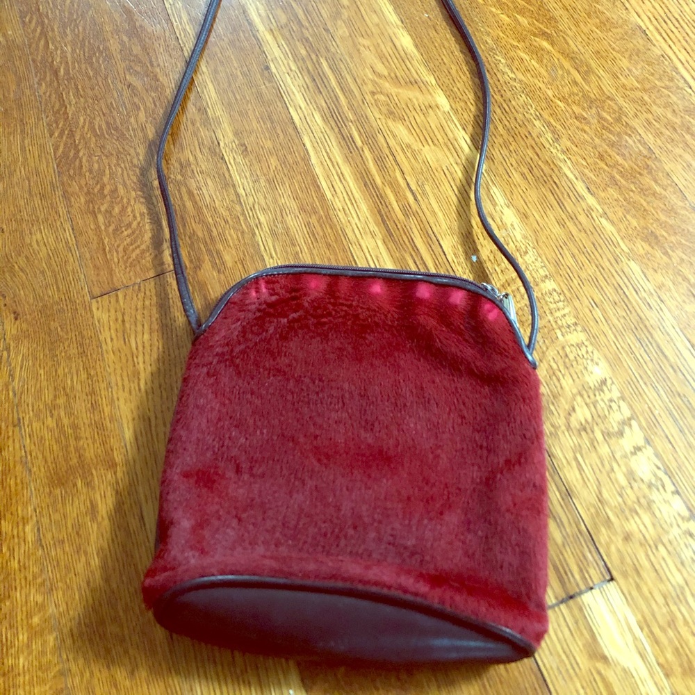 Donald J Pliner leather crossbody purse